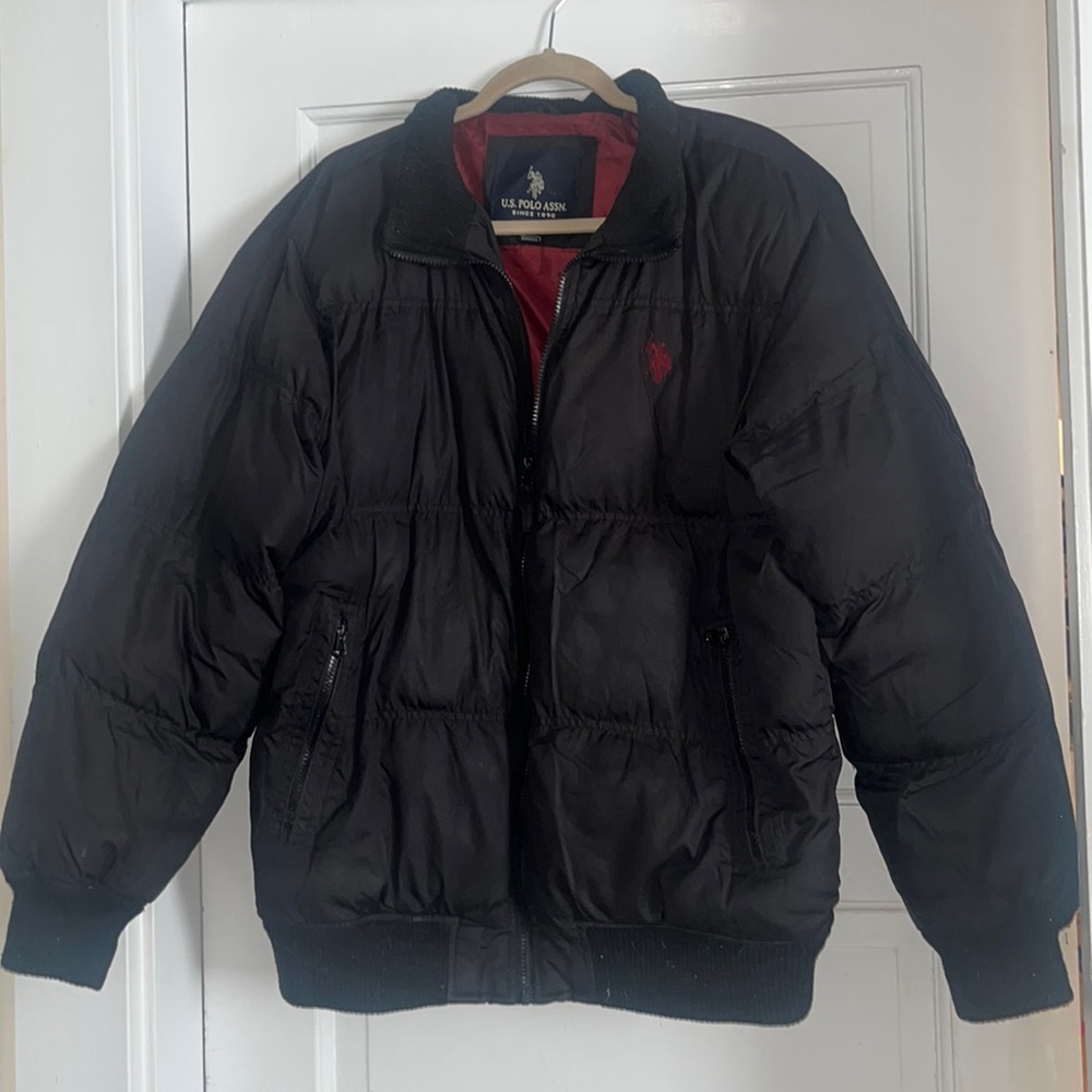 Black puffer Jacket